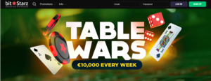 Bitstarz table wars