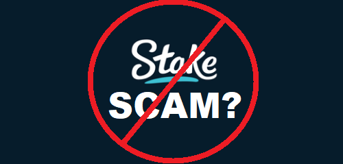 Stake casino suspected of being a scam