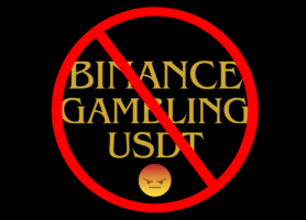 Cryptocurrency exchange Binance blocked an account due to the transfer of USDT from gambling