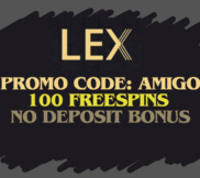 Lex Casino: No deposit bonus 100 free spins with promo code