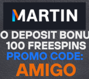 Martin casino (2025) — no deposit bonus 100 free spins