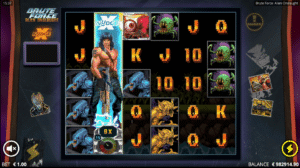 Slot brute force alien onslaught (Nolimit City) - playing field