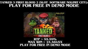 Tanked 3: play the demo slot for free without registering