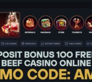 Beef Casino: How We Cleared the 100 Free Spins No Deposit Bonus with Promo Code AMIGO