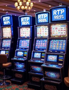 Slot machines with RTP up to 99.9% at Duel Casino