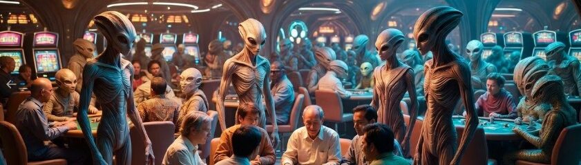 Alien High-Roller Night: When Extraterrestrials Hit the Virtual Tables