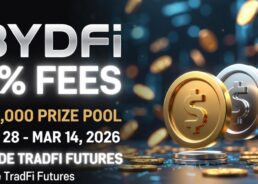 BYDFi 0% Fees on TradFi Futures: Win Real Gold, Silver & Share $70,000 Prize Pool!