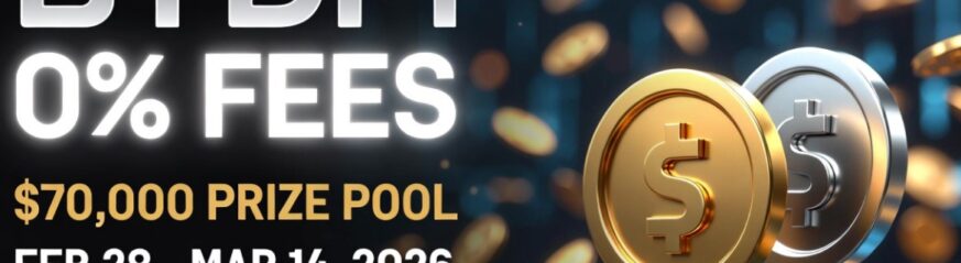 BYDFi 0% Fees on TradFi Futures: Win Real Gold, Silver & Share $70,000 Prize Pool!